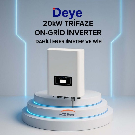 Deye 20Kw On-Grid Trifaze İnverter deye-20kw-on-grid-trifaze-inverter
